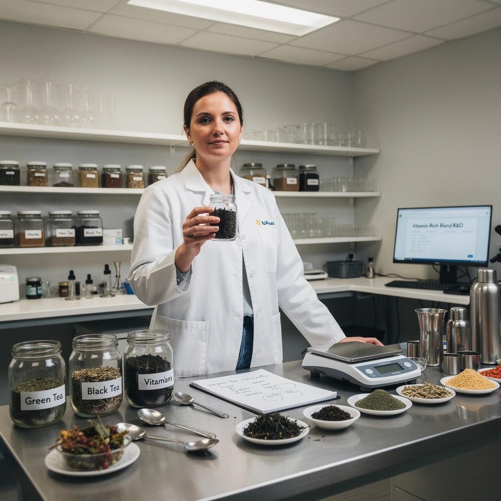 Citrininių kalkių aromatas, sklindantis iš šviežiai paruoštos arbatos puodelio.